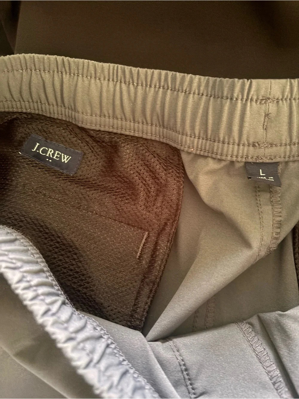 Men's JCrew Gray Drawstring Casual Pants